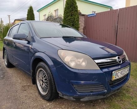 Синий Опель Астра, объемом двигателя 1.4 л и пробегом 345 тыс. км за 2800 $, фото 2 на Automoto.ua