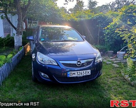 Синий Опель Астра, объемом двигателя 1.4 л и пробегом 210 тыс. км за 6700 $, фото 5 на Automoto.ua