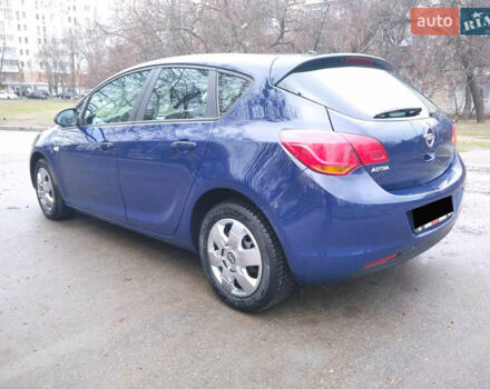 Синий Опель Астра, объемом двигателя 1.4 л и пробегом 217 тыс. км за 7000 $, фото 2 на Automoto.ua