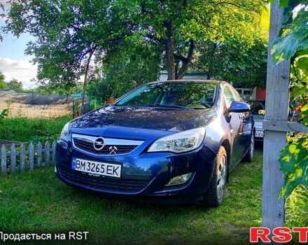 Синий Опель Астра, объемом двигателя 1.4 л и пробегом 210 тыс. км за 6700 $, фото 4 на Automoto.ua