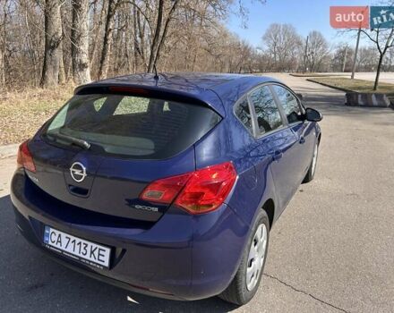 Синий Опель Астра, объемом двигателя 1.4 л и пробегом 265 тыс. км за 5500 $, фото 3 на Automoto.ua