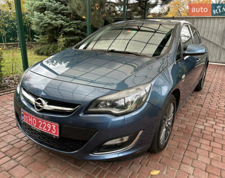 Опель Астра 2014 в Белой Церкве на Automoto.ua Синий Опель Астра, объемом двигателя 1.6 л и пробегом 183 тыс. км за 8900 $, фото 1 на Automoto.ua