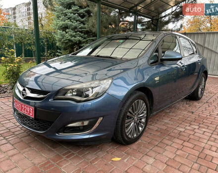 Опель Астра 2014 в Белой Церкве на Automoto.ua Синий Опель Астра, объемом двигателя 1.6 л и пробегом 183 тыс. км за 8900 $, фото 3 на Automoto.ua