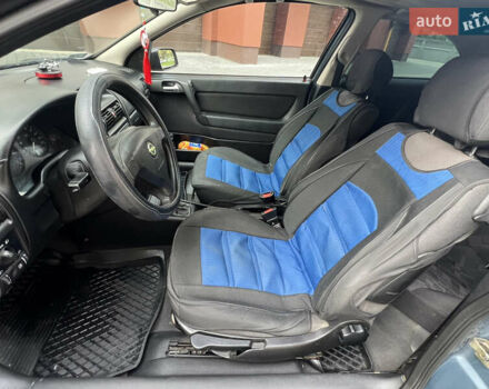 Синий Опель Астра, объемом двигателя 1.6 л и пробегом 340 тыс. км за 2600 $, фото 23 на Automoto.ua