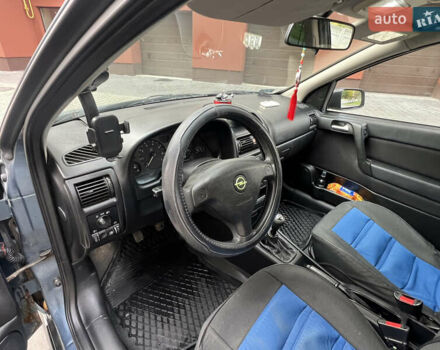 Синий Опель Астра, объемом двигателя 1.6 л и пробегом 340 тыс. км за 2600 $, фото 24 на Automoto.ua