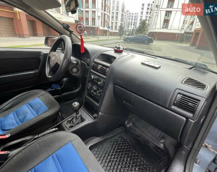 Синий Опель Астра, объемом двигателя 1.6 л и пробегом 340 тыс. км за 2600 $, фото 28 на Automoto.ua