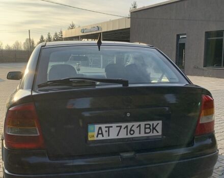 Синий Опель Астра, объемом двигателя 1.8 л и пробегом 270 тыс. км за 1350 $, фото 6 на Automoto.ua