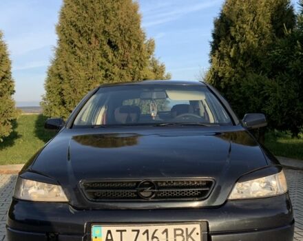 Синий Опель Астра, объемом двигателя 1.8 л и пробегом 270 тыс. км за 1350 $, фото 3 на Automoto.ua