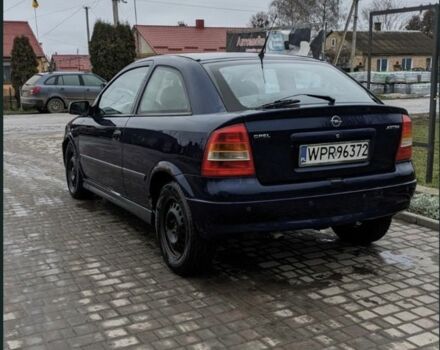 Синій Опель Астра, об'ємом двигуна 1.6 л та пробігом 300 тис. км за 850 $, фото 2 на Automoto.ua