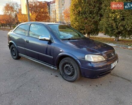 Синий Опель Астра, объемом двигателя 1.7 л и пробегом 310 тыс. км за 2300 $, фото 8 на Automoto.ua