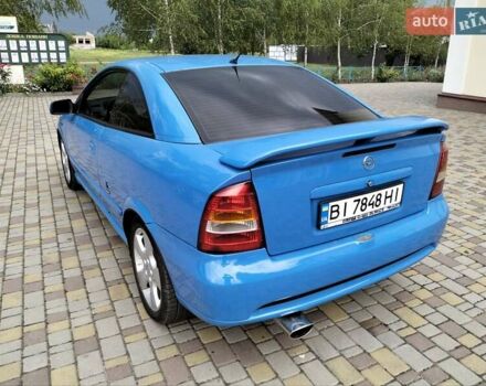 Синий Опель Астра, объемом двигателя 1.8 л и пробегом 290 тыс. км за 4100 $, фото 1 на Automoto.ua