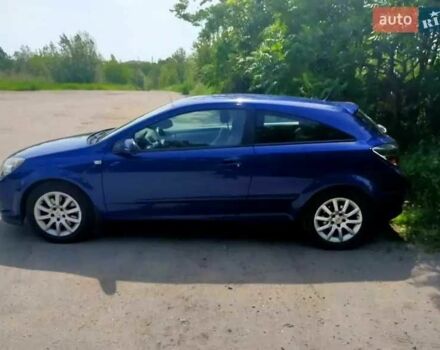 Синий Опель Астра, объемом двигателя 1.9 л и пробегом 248 тыс. км за 6200 $, фото 2 на Automoto.ua