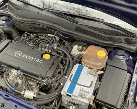 Синий Опель Астра, объемом двигателя 1.6 л и пробегом 203 тыс. км за 5800 $, фото 3 на Automoto.ua