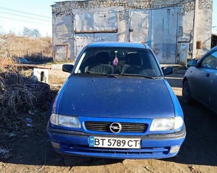 Синий Опель Астра, объемом двигателя 1.6 л и пробегом 350 тыс. км за 2300 $, фото 10 на Automoto.ua