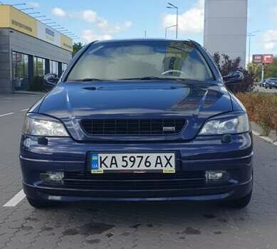 Синій Опель Астра, об'ємом двигуна 1.6 л та пробігом 162 тис. км за 3700 $, фото 1 на Automoto.ua