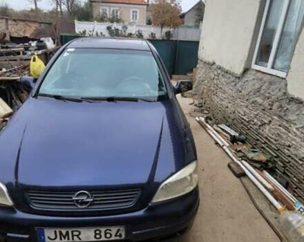 Синий Опель Астра, объемом двигателя 1.6 л и пробегом 800 тыс. км за 1200 $, фото 6 на Automoto.ua