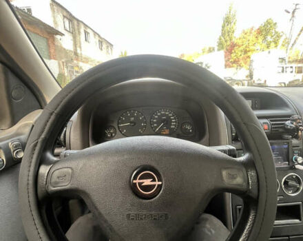 Синий Опель Астра, объемом двигателя 1.4 л и пробегом 346 тыс. км за 3200 $, фото 8 на Automoto.ua