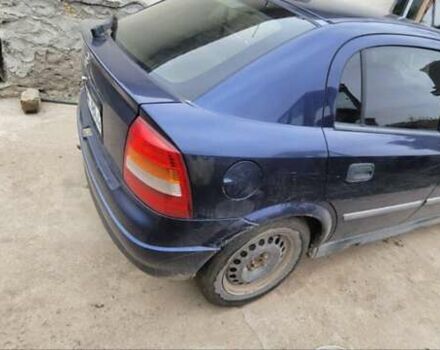 Синий Опель Астра, объемом двигателя 1.6 л и пробегом 800 тыс. км за 1200 $, фото 4 на Automoto.ua