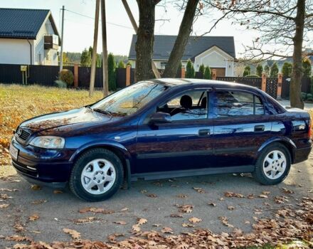 Опель Астра 2001 в Кропивницком (Кировограде) на Automoto.ua Синий Опель Астра, объемом двигателя 1.8 л и пробегом 220 тыс. км за 3600 $, фото 3 на Automoto.ua