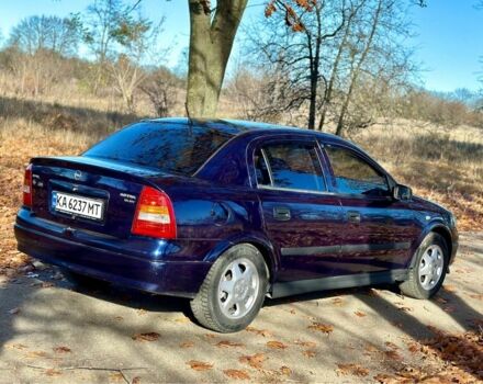 Опель Астра 2001 в Кропивницком (Кировограде) на Automoto.ua Синий Опель Астра, объемом двигателя 1.8 л и пробегом 220 тыс. км за 3600 $, фото 7 на Automoto.ua