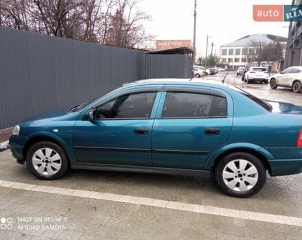 Синий Опель Астра, объемом двигателя 1.6 л и пробегом 209 тыс. км за 2700 $, фото 1 на Automoto.ua