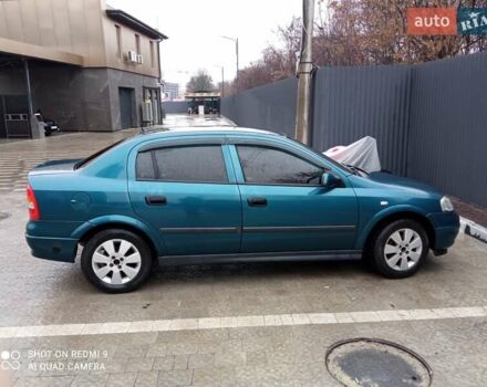 Синий Опель Астра, объемом двигателя 1.6 л и пробегом 209 тыс. км за 2700 $, фото 3 на Automoto.ua