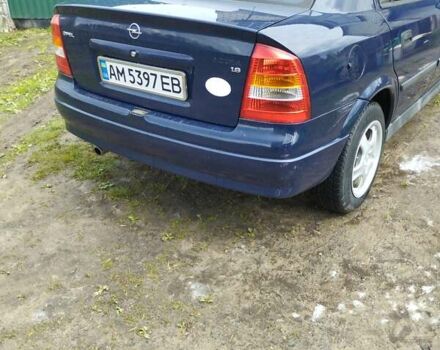 Синій Опель Астра, об'ємом двигуна 1.6 л та пробігом 240 тис. км за 3000 $, фото 2 на Automoto.ua