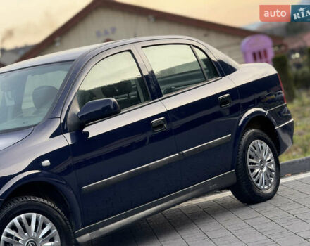 Синий Опель Астра, объемом двигателя 1.4 л и пробегом 170 тыс. км за 3650 $, фото 15 на Automoto.ua