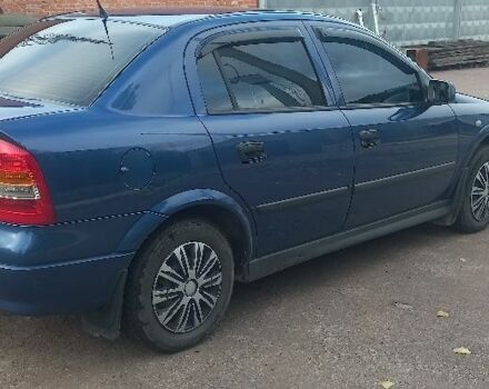 Синій Опель Астра, об'ємом двигуна 1.6 л та пробігом 200 тис. км за 4600 $, фото 2 на Automoto.ua