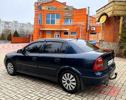Синий Опель Астра, объемом двигателя 2.2 л и пробегом 230 тыс. км за 2950 $, фото 1 на Automoto.ua