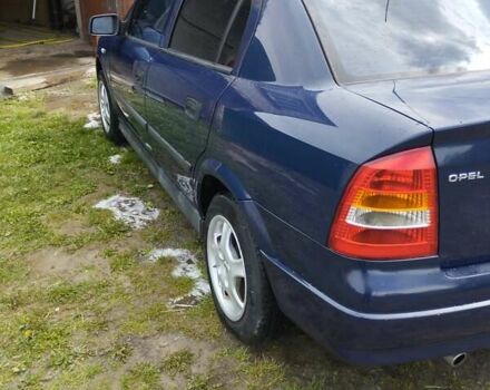Синій Опель Астра, об'ємом двигуна 1.6 л та пробігом 240 тис. км за 3000 $, фото 1 на Automoto.ua