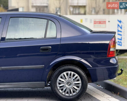 Синий Опель Астра, объемом двигателя 1.4 л и пробегом 170 тыс. км за 3650 $, фото 12 на Automoto.ua