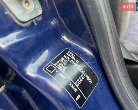 Синий Опель Астра, объемом двигателя 1.4 л и пробегом 170 тыс. км за 3650 $, фото 55 на Automoto.ua