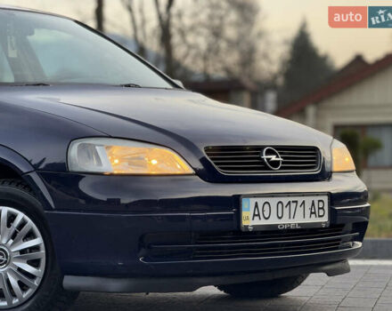 Синий Опель Астра, объемом двигателя 1.4 л и пробегом 170 тыс. км за 3650 $, фото 6 на Automoto.ua