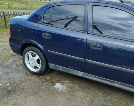 Синій Опель Астра, об'ємом двигуна 1.6 л та пробігом 240 тис. км за 3000 $, фото 4 на Automoto.ua