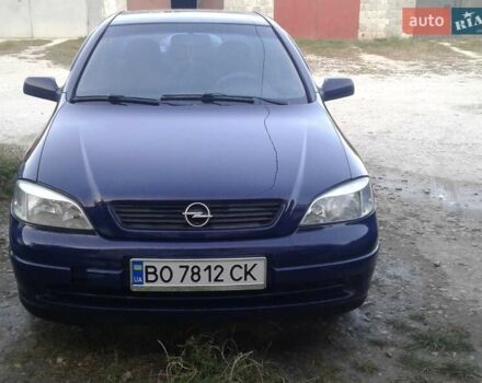 Синий Опель Астра, объемом двигателя 1.6 л и пробегом 243 тыс. км за 4345 $, фото 8 на Automoto.ua
