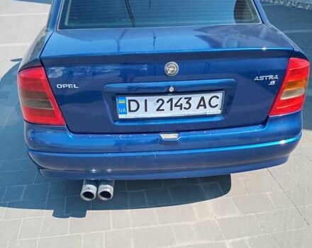 Синий Опель Астра, объемом двигателя 1.6 л и пробегом 225 тыс. км за 2999 $, фото 9 на Automoto.ua