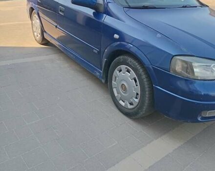 Синий Опель Астра, объемом двигателя 1.6 л и пробегом 225 тыс. км за 2999 $, фото 5 на Automoto.ua