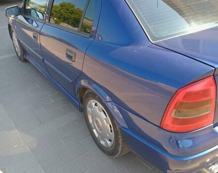 Синий Опель Астра, объемом двигателя 1.6 л и пробегом 225 тыс. км за 2999 $, фото 8 на Automoto.ua