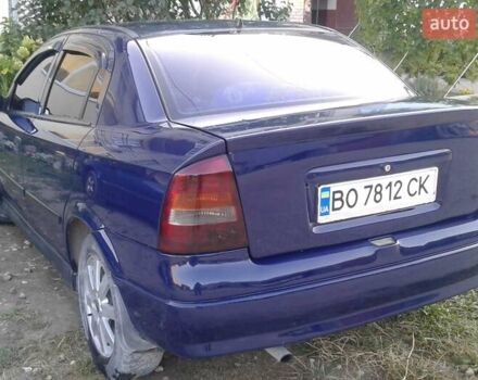 Синий Опель Астра, объемом двигателя 1.6 л и пробегом 243 тыс. км за 4345 $, фото 3 на Automoto.ua