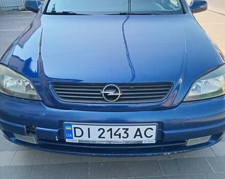 Синий Опель Астра, объемом двигателя 1.6 л и пробегом 225 тыс. км за 2999 $, фото 3 на Automoto.ua