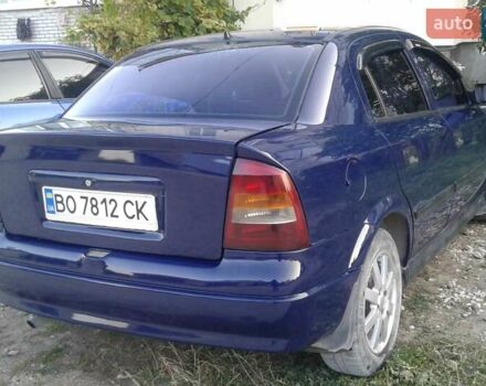 Синий Опель Астра, объемом двигателя 1.6 л и пробегом 243 тыс. км за 4345 $, фото 2 на Automoto.ua