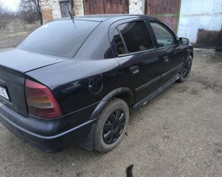 Синий Опель Астра, объемом двигателя 1.6 л и пробегом 200 тыс. км за 2440 $, фото 2 на Automoto.ua
