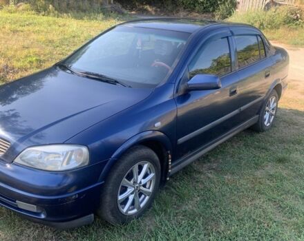 Синій Опель Астра, об'ємом двигуна 1.6 л та пробігом 320 тис. км за 2800 $, фото 1 на Automoto.ua