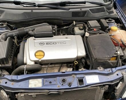 Синий Опель Астра, объемом двигателя 1.6 л и пробегом 162 тыс. км за 3150 $, фото 11 на Automoto.ua