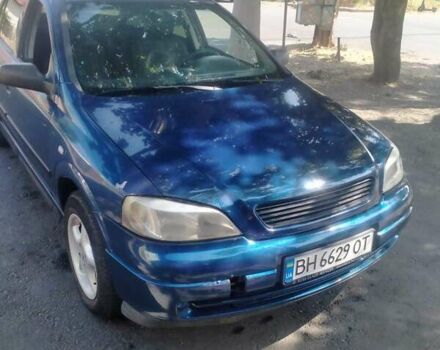 Синий Опель Астра, объемом двигателя 1.4 л и пробегом 180 тыс. км за 3200 $, фото 3 на Automoto.ua