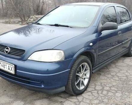 Синій Опель Астра, об'ємом двигуна 1.6 л та пробігом 287 тис. км за 3100 $, фото 1 на Automoto.ua