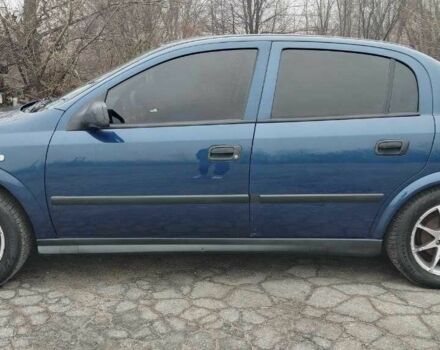 Синій Опель Астра, об'ємом двигуна 1.6 л та пробігом 287 тис. км за 3100 $, фото 3 на Automoto.ua