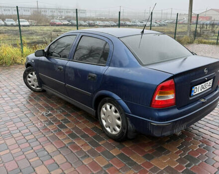 Синий Опель Астра, объемом двигателя 1.39 л и пробегом 210 тыс. км за 3299 $, фото 9 на Automoto.ua