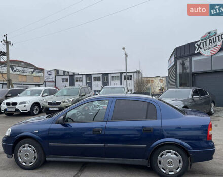 Синий Опель Астра, объемом двигателя 1.36 л и пробегом 77 тыс. км за 3300 $, фото 7 на Automoto.ua